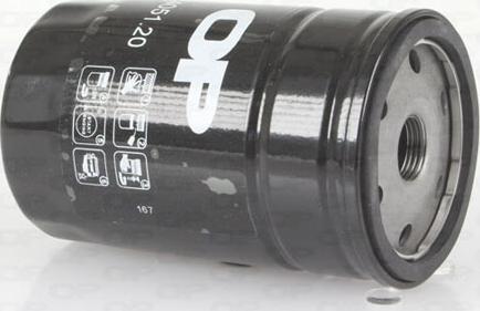 Open Parts EOF4051.20 - Oil Filter autospares.lv