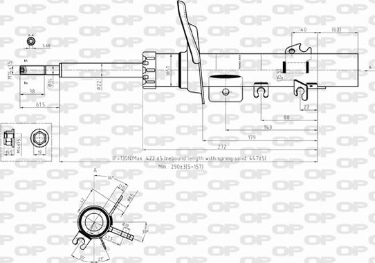 Open Parts SAB8359.31 - Shock Absorber autospares.lv