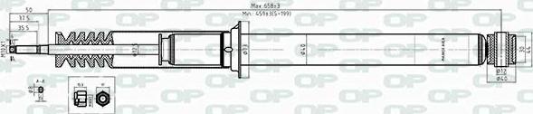 Open Parts SAB8381.32 - Shock Absorber autospares.lv