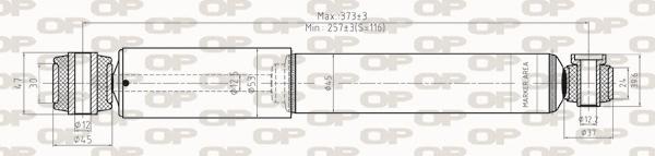 Open Parts SAB8281.32 - Shock Absorber autospares.lv