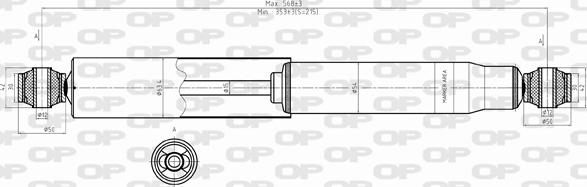 Open Parts SAB8287.32 - Shock Absorber autospares.lv