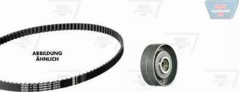 Optibelt KT 1402 - Timing Belt Set autospares.lv