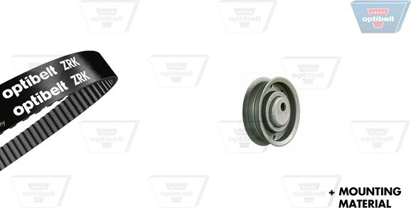 Optibelt KT 1001 - Timing Belt Set autospares.lv