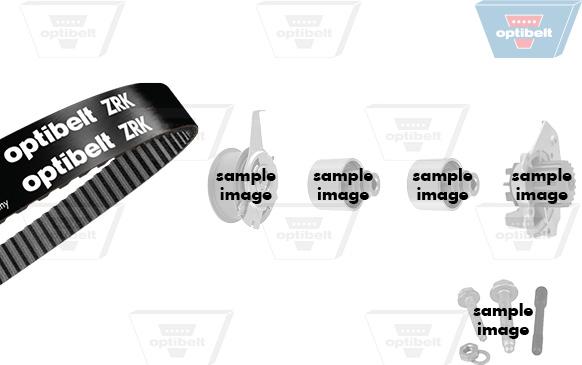 Optibelt KT 1732W1 - Water Pump & Timing Belt Set autospares.lv