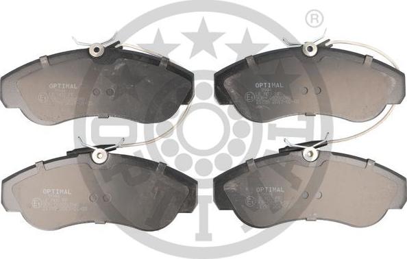 Optimal 9944 - Brake Pad Set, disc brake autospares.lv