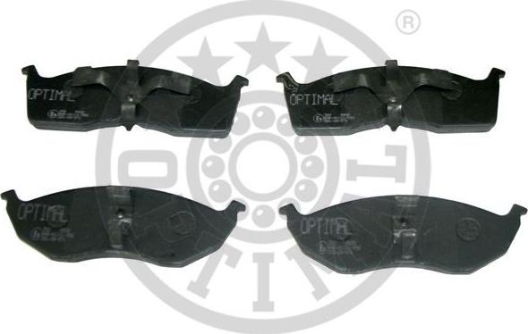 Optimal 9932 - Brake Pad Set, disc brake autospares.lv