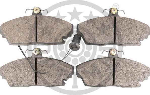 Optimal 9497 - Brake Pad Set, disc brake autospares.lv