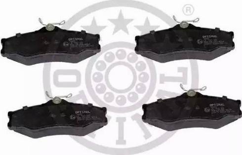 Optimal 9450 - Brake Pad Set, disc brake autospares.lv