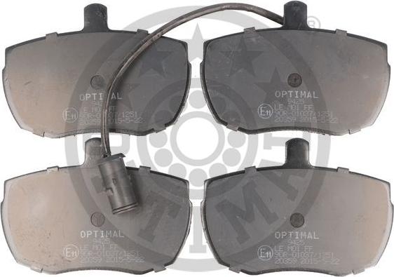 Optimal BP-09425 - Brake Pad Set, disc brake autospares.lv