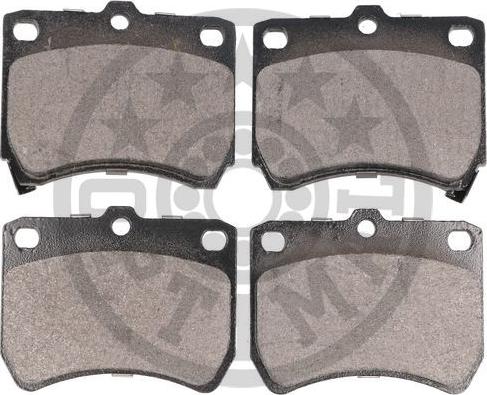 Optimal 9552 - Brake Pad Set, disc brake autospares.lv