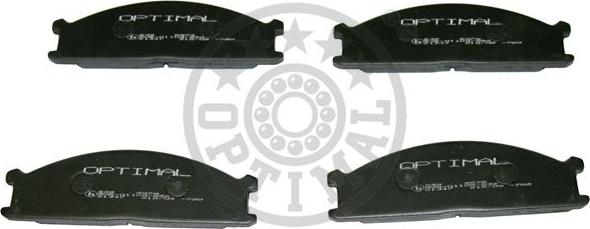 Optimal 9578 - Brake Pad Set, disc brake autospares.lv