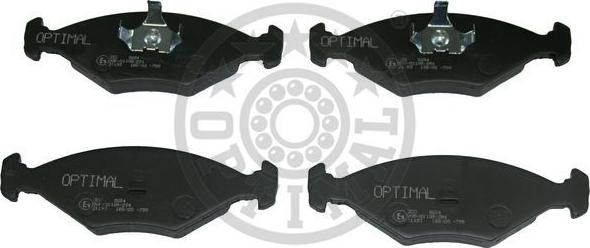 Optimal 9694 - Brake Pad Set, disc brake autospares.lv