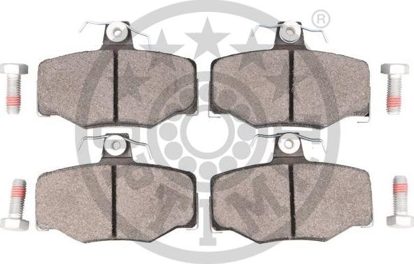 Optimal 9690 - Brake Pad Set, disc brake autospares.lv