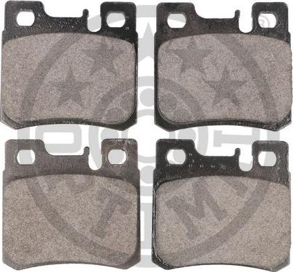 Optimal 9657 - Brake Pad Set, disc brake autospares.lv