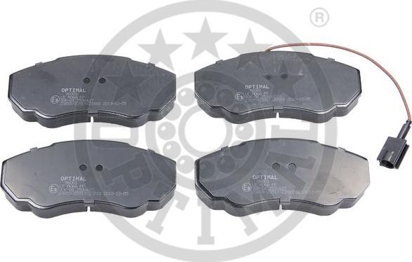 Optimal 96001 - Brake Pad Set, disc brake autospares.lv