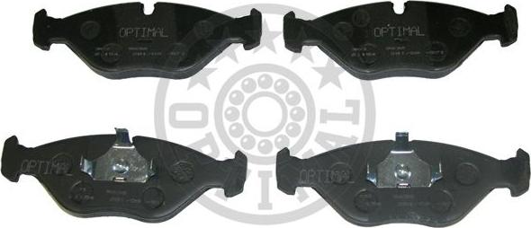 Optimal 9636 - Brake Pad Set, disc brake autospares.lv