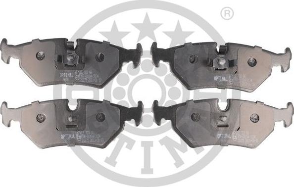 Optimal BP-09676 - Brake Pad Set, disc brake autospares.lv