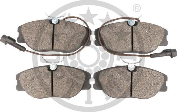 Optimal 9678 - Brake Pad Set, disc brake autospares.lv