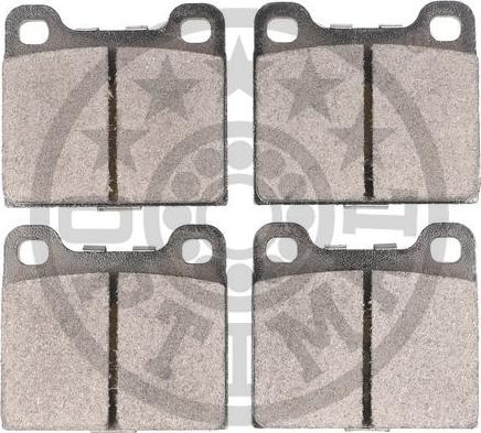 Optimal BP-09154 - Brake Pad Set, disc brake autospares.lv