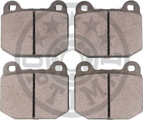 Optimal BP-09164 - Brake Pad Set, disc brake autospares.lv