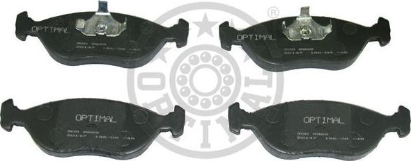 Optimal 9869 - Brake Pad Set, disc brake autospares.lv