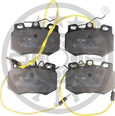 Optimal 9868 - Brake Pad Set, disc brake autospares.lv