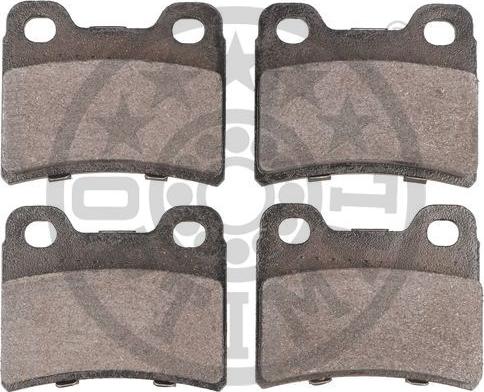 Optimal BP-09813 - Brake Pad Set, disc brake autospares.lv