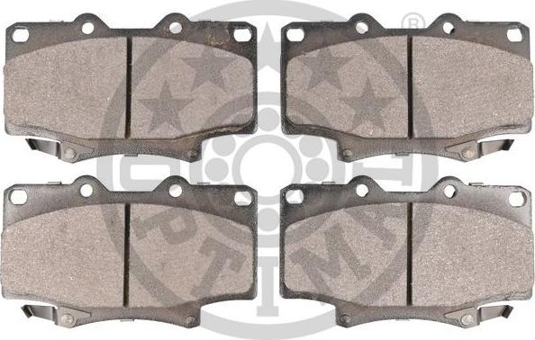 Optimal 9836 - Brake Pad Set, disc brake autospares.lv