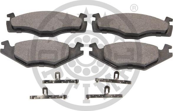 Optimal 9356 - Brake Pad Set, disc brake autospares.lv