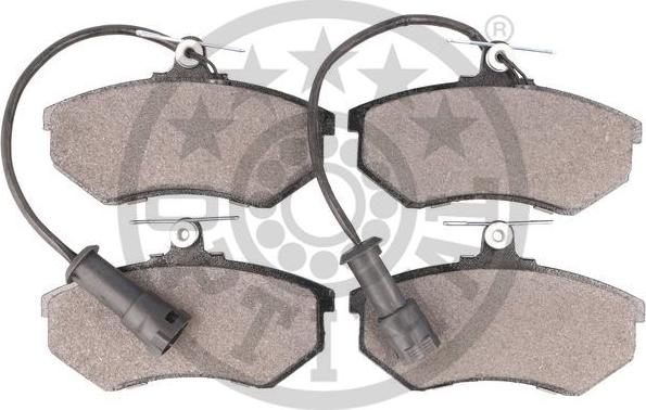 Optimal 9338 - Brake Pad Set, disc brake autospares.lv