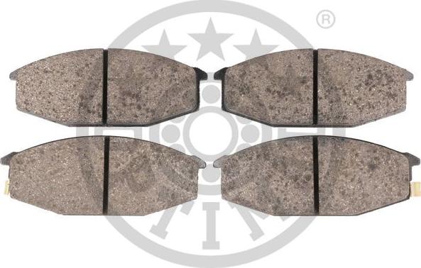 Optimal 9327 - Brake Pad Set, disc brake autospares.lv