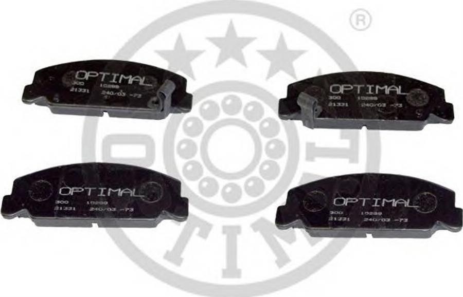 Optimal 9374 - Brake Pad Set, disc brake autospares.lv