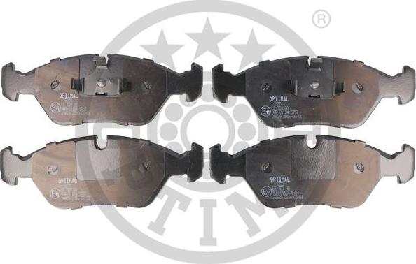 Optimal 9278 - Brake Pad Set, disc brake autospares.lv