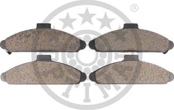 Optimal 9791 - Brake Pad Set, disc brake autospares.lv