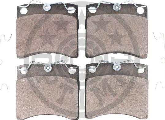 Optimal 9760 - Brake Pad Set, disc brake autospares.lv