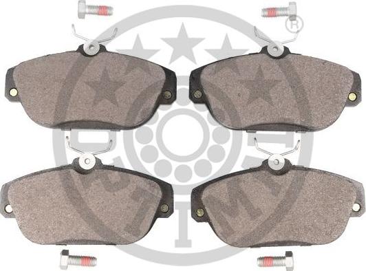 Optimal 9736 - Brake Pad Set, disc brake autospares.lv