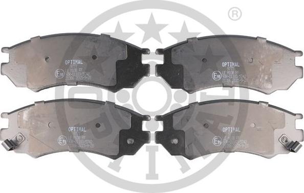 Optimal 9777 - Brake Pad Set, disc brake autospares.lv