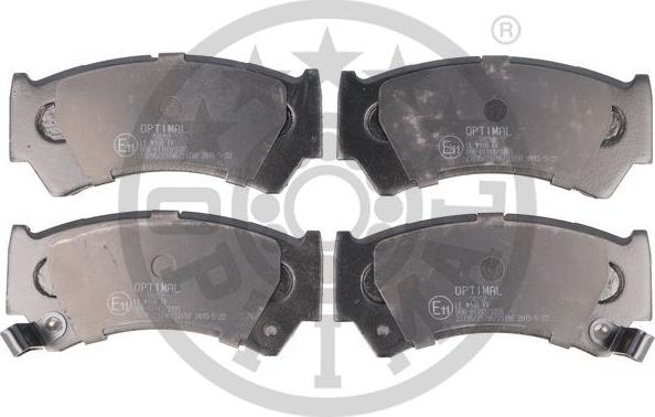 Optimal 59252 - Brake Pad Set, disc brake autospares.lv