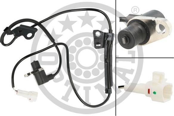 Optimal 06-S384 - Sensor, wheel speed autospares.lv