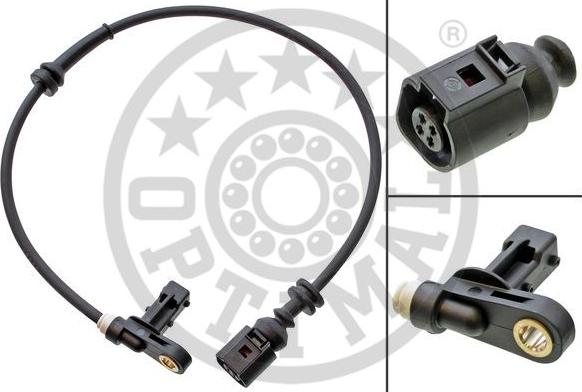 Optimal 06-S206 - Sensor, wheel speed autospares.lv