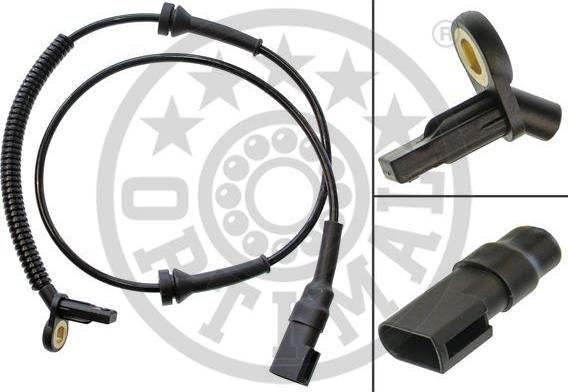 Optimal 06-S202 - Sensor, wheel speed autospares.lv