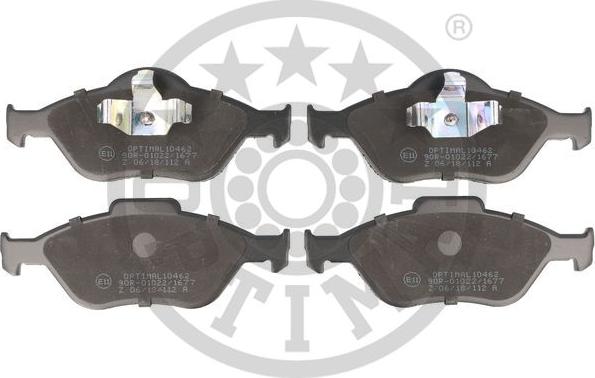 Optimal 10462 - Brake Pad Set, disc brake autospares.lv