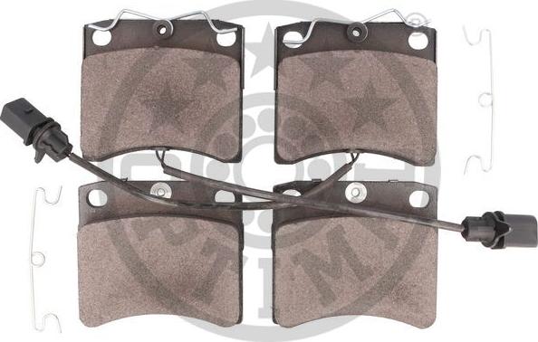 Optimal 10482 - Brake Pad Set, disc brake autospares.lv