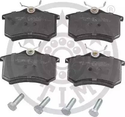 Optimal 10094 - Brake Pad Set, disc brake autospares.lv