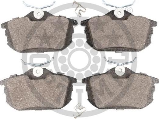 Optimal BP-10093 - Brake Pad Set, disc brake autospares.lv