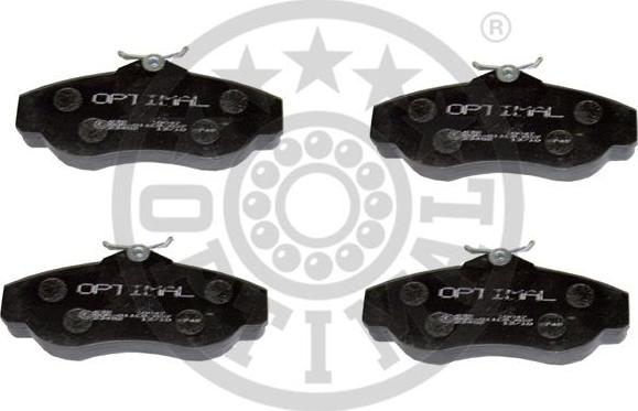 Optimal 10047 - Brake Pad Set, disc brake autospares.lv