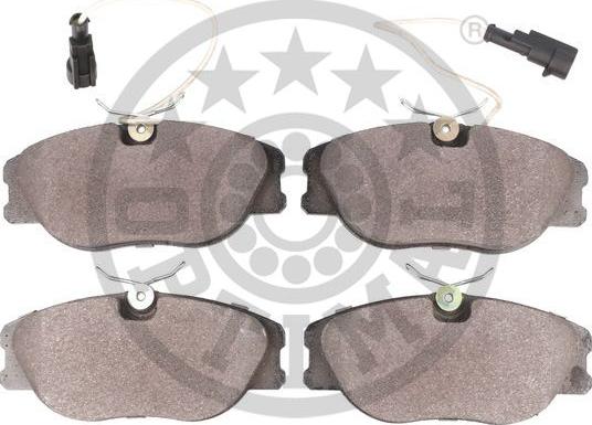 Optimal BP-10054 - Brake Pad Set, disc brake autospares.lv