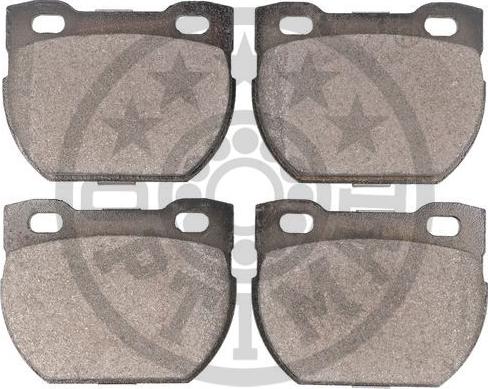 Optimal BP-10058 - Brake Pad Set, disc brake autospares.lv