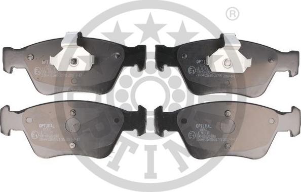 Optimal 10063 - Brake Pad Set, disc brake autospares.lv