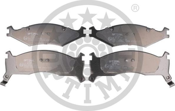 Optimal 10086 - Brake Pad Set, disc brake autospares.lv